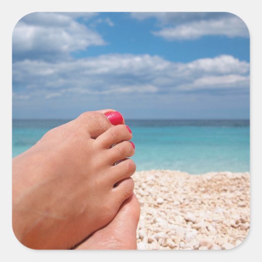 Aufkleber für Sommerferien (Vorderseite)