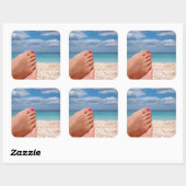 Aufkleber für Sommerferien (Blatt)