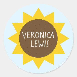 Aufkleber für Sonnenblumen