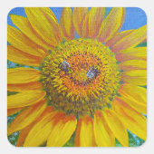 Aufkleber für Sonnenblumen (Vorderseite)