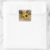 Aufkleber für Sonnenblumen (Tasche)