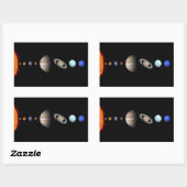 Aufkleber für Sonnensysteme (Blatt)