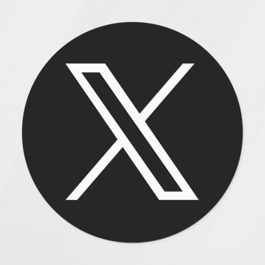 Aufkleber für soziale Medien (Design 1)