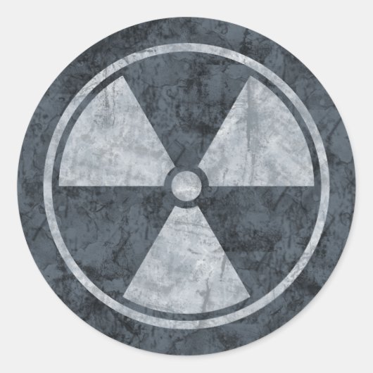 Aufkleber für Störstrahlsymbol (Vorderseite)