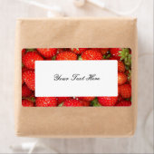 Aufkleber für Strawberry-Marmelade (Insitu)