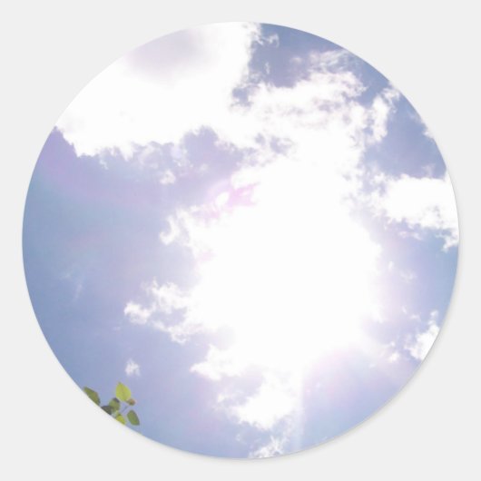 Aufkleber für Sun Beam und Wolken (Vorderseite)