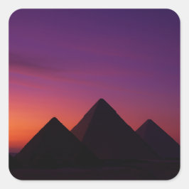Aufkleber für Sunset Pyramids | Ägyptische Kunst