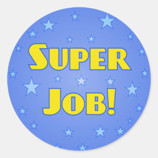 Aufkleber für Super Job Teachers