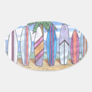 Aufkleber für SURFBOARDS (4)