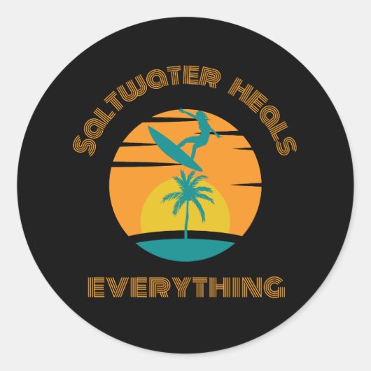 Aufkleber für Surfer (Vorderseite)