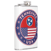 Aufkleber für Tennessee, Handy, Totbeutel, Uhr Flachmann (Rechts)