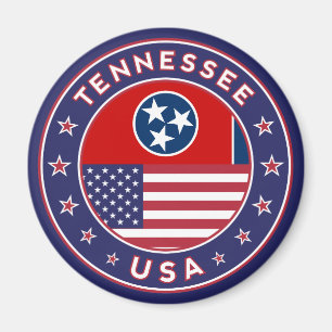 Aufkleber für Tennessee, Handy, Totbeutel, Uhr Magnet