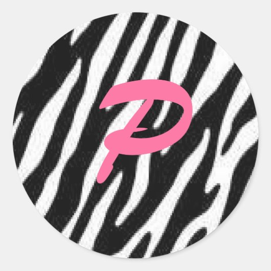 Aufkleber für tierisches Alphabet (Vorderseite)