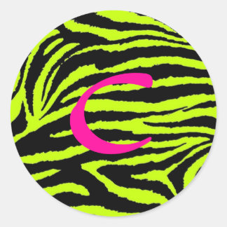 Aufkleber für tierisches Alphabet