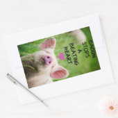 Aufkleber für Tierrechte. (Umschlag)