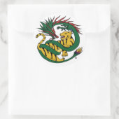 Aufkleber für Tiger und Drachen (Tasche)