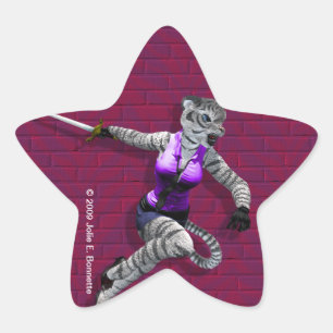 Aufkleber für Tigress Star