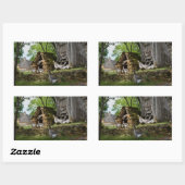 Aufkleber für traditionelle Foie Gras-Gänse (Blatt)