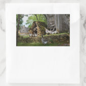 Aufkleber für traditionelle Foie Gras-Gänse (Tasche)