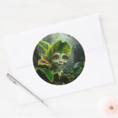 Aufkleber für tropische Pflanze (Umschlag)