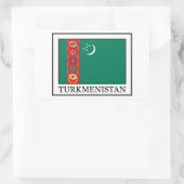 Aufkleber für Turkmenistan (Tasche)
