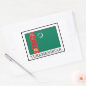 Aufkleber für Turkmenistan (Umschlag)