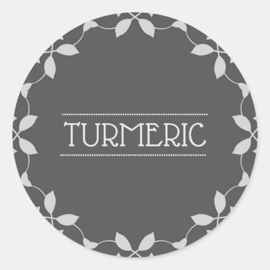 Aufkleber für Turmerspeck (Vorderseite)