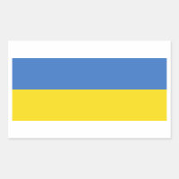 Aufkleber für ukrainische Flaggen