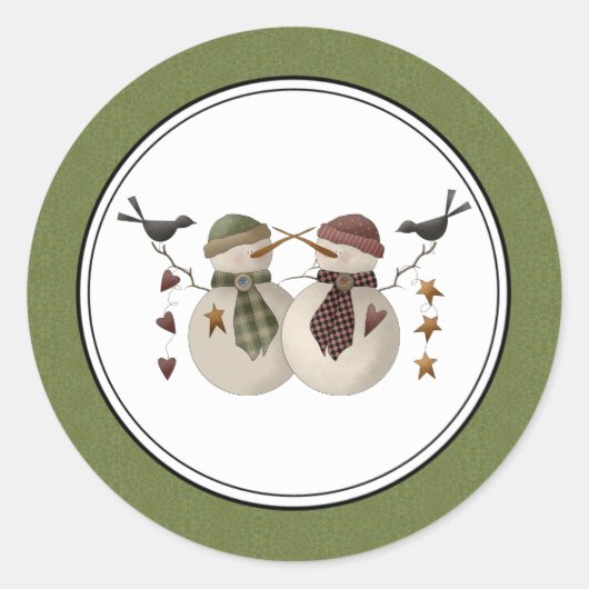 Aufkleber für Umschlag Aufkleber im Urlaub (Vorderseite)