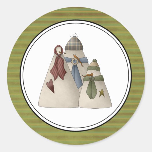 Aufkleber für Umschlag Aufkleber im Urlaub (Vorderseite)