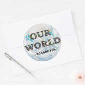 Aufkleber für Umweltbewusstsein (Umschlag)