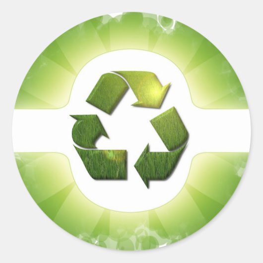 Aufkleber für Umweltprobleme (Vorderseite)