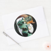 Aufkleber für unbekannte Gewässer (Umschlag)