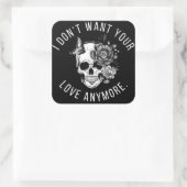 Aufkleber für unerwünschte Lieben (Tasche)