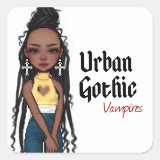 Aufkleber für urban Gothic Vampires 3 (Vorderseite)