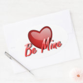 Aufkleber für Valentine/be Mine (Umschlag)