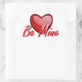 Aufkleber für Valentine/be Mine (Tasche)
