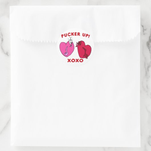 Aufkleber für Valentine Hörer (Tasche)