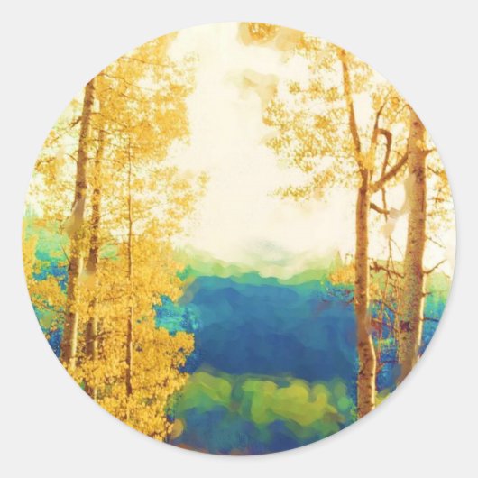 Aufkleber für verblichene Aspen (Vorderseite)