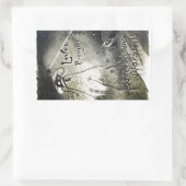 Aufkleber für Vintage Alien (Tasche)