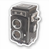 Aufkleber für Vintage Box-Filmkamera (Vorderseite)