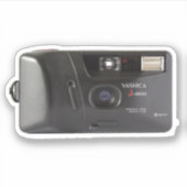 Aufkleber für Vintage Einwegkamera (Vorderseite)