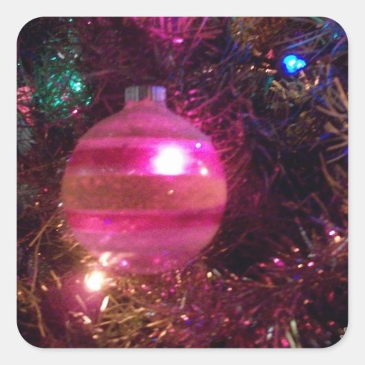 Aufkleber für "Vintage Ornamente" (Vorderseite)