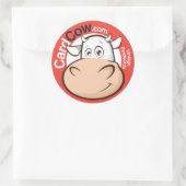 Aufkleber für Vintage Postkarten (Tasche)