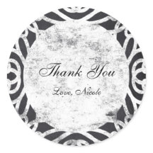 Aufkleber für Vintage Rahmen-Brautparty