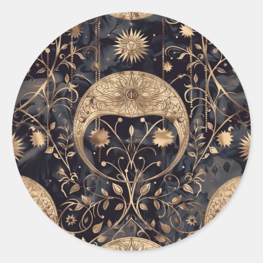 Aufkleber für Vintage Virgo-Umschlag (Vorderseite)