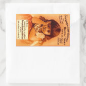 Aufkleber für Vintage Werbegeschraubte Schraubenzi (Tasche)