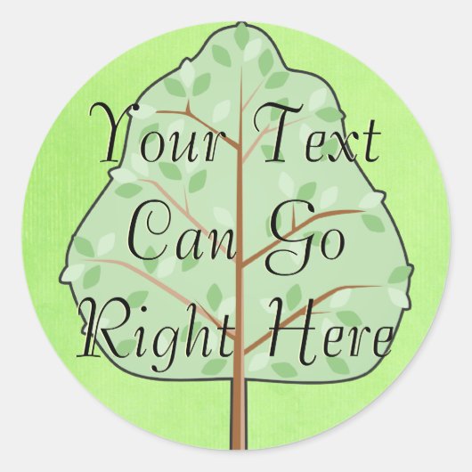 Aufkleber für Wälder (Vorderseite)