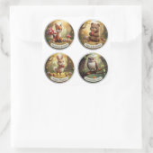 Aufkleber für Wälder - Niedliches Waldtier Pa (Tasche)