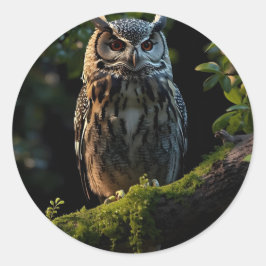 Aufkleber für Wälder - Niedliches Waldtier Pa